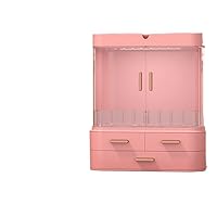 Makeup Organizers,Portable Cosmetic display case, Makeup caddy for Dorm, Cosmetic Storage Box (Color : D, Size : 29.7cm)
