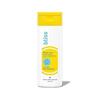 Bliss Block Star Face Sunscreen SPF 50-2 fl oz. - 100% Mineral Broad Spectrum Sunscreen With Zinc Oxide & Titanium Dioxide - Non Greasy Invisible finish