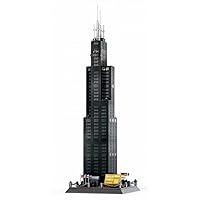 BlueBrixx 5228 Brand Wange - Willis Tower Chicago 1241 Building Blocks Compatible with Lego Supplied in Original Packaging