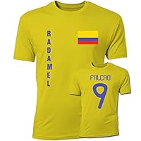 Radamel Falcao Colombia Flag T-Shirt (Yellow)