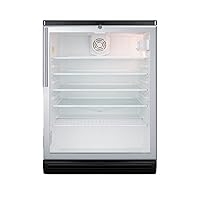 Summit Appliance FFBF247SSIM 24 in. Counter Depth Bottom Freezer Refrigerator44; Platinum