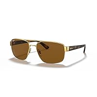 Ray-Ban RB3663 Irregular Sunglasses for Men + BUNDLE With Designer iWear Complimentary Eyewear Kit