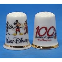 China Collectible Thimble Disney 100th Anniversary - Dome Gift Box