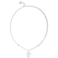 GUESS Necklace Colar JUBN02230JWRHT-U Brand, one size, Metal, No Gemstone