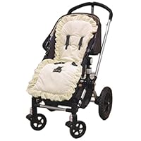 Bedding Heavenly Soft Minky Stroller Covers, Ivory