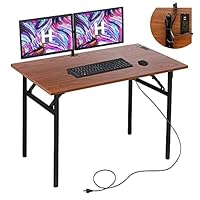 Computer Desk with Socket 31.5