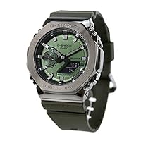 Casio G-Shock GM-2100B-3ADR Analog-Digital 2100 Series Octagonal Quartz Men's Watch, black/green