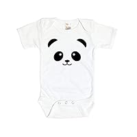 Panda Face Onesie/Cute Baby Outfit/Infant Bear Bodysuit/Gift For Newborn