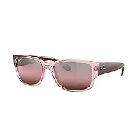 Ray-Ban RB4388 Pillow Sunglasses for Men for Women + BUNDLE WIth Designer iWear Eyewear Kit