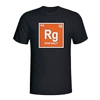 Gildan Ruud Gullit Holland Periodic Table T-Shirt (Black)