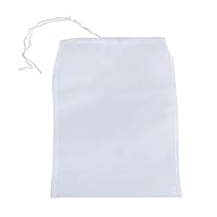 Milk Bag Filter Strainers Fine 300 Mesh Bag Reusable Nylon Cheesecloth Bag for Almond Nut Milk 20X30CM, milk bag filter
