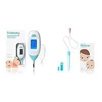 Frida Baby Quick-Read Digital Rectal Thermometer & Baby Nasal Aspirator NoseFrida The Snotsucker by Frida Baby (Color - Clear)(Packaging May Vary)