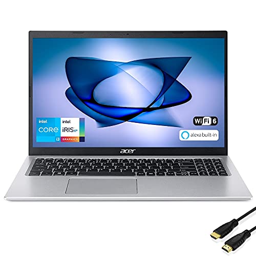 2021 Acer Aspire 5 Slim Laptop, A515-56-36UT, 15.6" Full HD Display,11th Gen Intel Core i3-1115G4 Processor (Beat i5-8265U), WiFi 6, Amazon Ale...