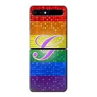 R2899 Rainbow LGBT Gay Pride Flag Case Cover for Samsung Galaxy Z Flip 5G