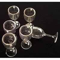 10 Pcs Dollhouse Miniature Mini Cups Mini Wine Glass Doll Accessory