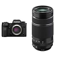 Fujifilm X-H2 Mirrorless Camera + Fujinon XF70-300mmF4-5.6 LM OIS WR Lens - Black