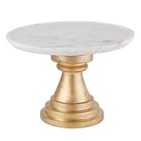 47thmain Marble Cake Stand - Small