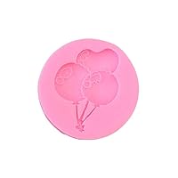 Baby Balloon Feet Fondant Cake Silicone Mold For Baby Shower Cake Decorating Cupcake Toppers Baking Mold DIY Craft Cookie Candy Mold