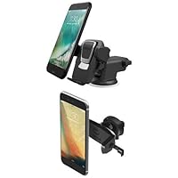iOttie Easy One Touch 3 Car Mount, Black, Dashboard Mount, Universal Phone Holder, Fits 2.3 to 3.5 Inch Smartphones