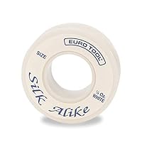 Silk Alike Beading Cord, White, Size 1 (d), 98 Yards | BDC-631.01