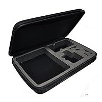 Large Size EVA Collection Box case Bag Protective Shell Box for GoPro Hero 4/3+/3/2/1, Black Waterproof