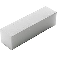 1PC White Nail Buffer Block 4 Way Nail File Rough Abrasive Buffer Nail Art Tool Fingernail Manicure Repedicure Kit for Salon or Home Use Other Nail Tools