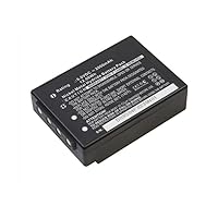 RADWELL VERIFIED SUBSTITUTE RADIOMATIC ECO-SUB-Battery Substitute Battery for HBC RADIOMATIC ECO, NIMH, 6V, 2000MAH, Rechargeable, Battery, Dimensions: 3.24 X 2.24 X 0.96 INCHES