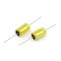 2Pcs 100V Audio Capacitor Non Polarity Frequency Divider Crossover Polypropylene,100V22UF