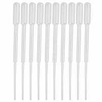 3ml Transfer Graduated Pipettes Graduated 0.5ml Plastic Dropper,(Pack of 50) Ink