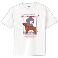 Dachshund My Best Friend Dog T-Shirt Tshirt Tee