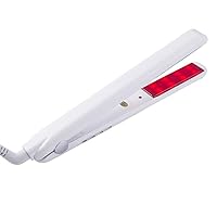 JUKEY Ultrasonic Infrared Hair Care Iron, Professional Cold Iron Hair Care Straightner, Recovers The Damaged Hair Styler, White