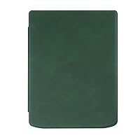 Case for Pocketbook Inkpad 4 7.8 inch PB700 eReader,Light Weight Slim Shockproof Premium Leather with Auto Sleep Smart Cover Case for Pocketbook Inkpad 4 7.8 inch PB700 (Dark Green)