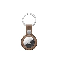 Apple AirTag FineWoven Key Ring - Taupe, Holder Only