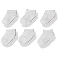 The Children's Place Boys' Unisex Baby and Toddler Ankle Socks 6-Pack