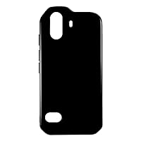 for CAT S61 Case, Soft TPU Back Cover Shockproof Silicone Bumper Anti-Fingerprints Full-Body Protective Case Cover for CAT S61 (5.2 Inch) (Black)