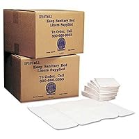 Kare - Baby Changing Station Sanitary Bed Liners White 500/Carton 