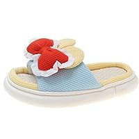 flip flop,Soft Soled Slippers Women Summer Cute Bowtie Thick Platform Sandals Breathable Flip Flops