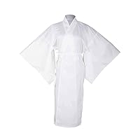 Women's Traditional Japanese Kimono Robe Yukata Lingerie 3/4 Length Sleeves Yukata Solid Cotton Lining Pajamas