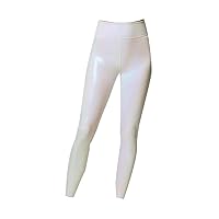 Sexy Sports Faux Leather Pants Leggings Women Gym Stretch High Waist Slim Hip Push Up Color Casual Yoga Pants