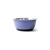 Fox Run Purple Stainless Steel Mixing Bowl, 6.25 Quart Capacity