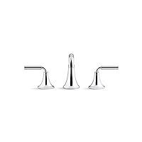Kohler 27416-4-CP Tone Bathroom Sink Faucet, 1.2 gpm, Polished Chrome