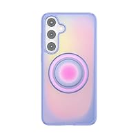 PopSockets Samsung Galaxy S24 Plus Case with Magnetic Round Phone Grip Compatible with MagSafe, Phone Case for Galaxy S24+ - Aura