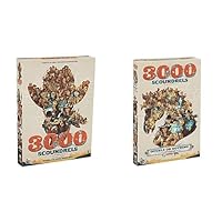 3000 Scoundrels + Double or Nothing Expansion - Wild West Strategy Game for Kids & Adults, Ages 12+, 1-4 Players, 60-90 Min Playtime, Made by Unexpected Games