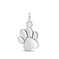 In Season Jewelry 925 Sterling Silver Tiny Animal Shaped Charms For Young Girls & Teens Charm Bracelets - Unique & Adorable Animal Charms For Little Girls - Beautiful Children's Charms For Bracelets