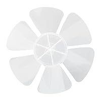 YiZYiF Plastic Fan Blade Replacement 3 or 6 Leaves Universal Household Standing Pedestal Fan Table Fanner Part Type A One Size