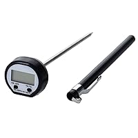RPDT-300 Digital Pocket Thermometer, Black, 1 Count (Pack of 1)