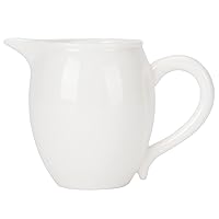 White Porcelain Gong Dao Bei, Cha Hai For Chinese Gong Fu Tea Serving Sharing Pitcher or Milk Frothing Pitcher C-H-G-H1 (13.5 oz/ 400ml)