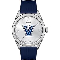 Timex Tribute Women's Collegiate Athena 40mm Watch - Villanova Wildcats with Silicone Strap
