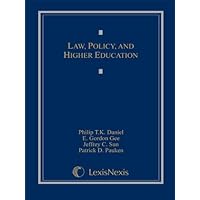Law, Policy, and Higher Education Law, Policy, and Higher Education Kindle Hardcover Spiral-bound