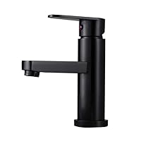 Bathroom Faucet Trim Kit Kitchen Bathroom Individual Hole Faucet and Hot Basin 360° Rotating Mixer Tap Bathroom Faucet